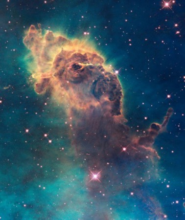 Ganesh, de oorsprong van het universum is ook zichtbaar daarin